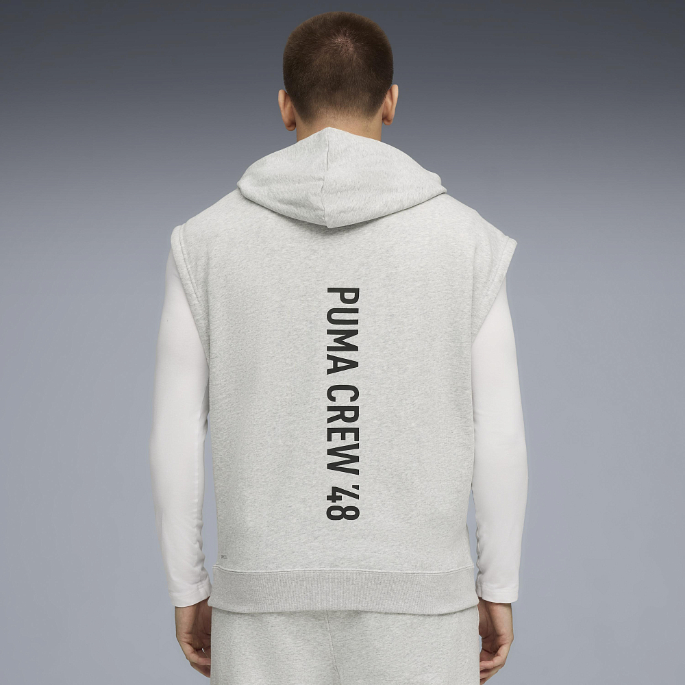 Мужской жилет PUMA M GRAPHIC FT SLVELESS HOODIE