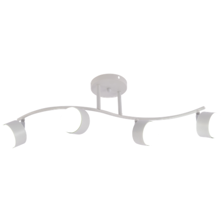 Светильник настенно-потолочный спот Rivoli Batty 7080-704 4хGX53 15 Вт поворотный