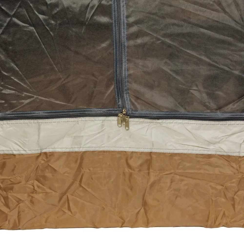 Палатка туристическая Печора-3 зонтичного типа, 240*240*155 см бежевая