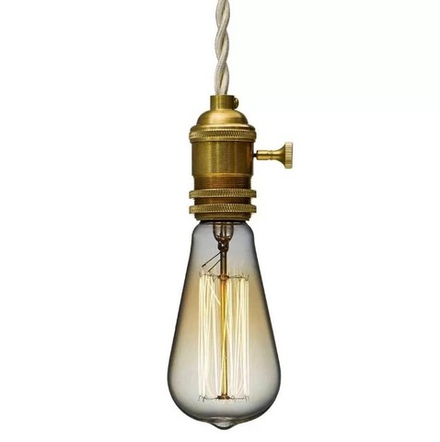 Лампа Estelia Vintage Phantom E27 Golden 40W Iteria