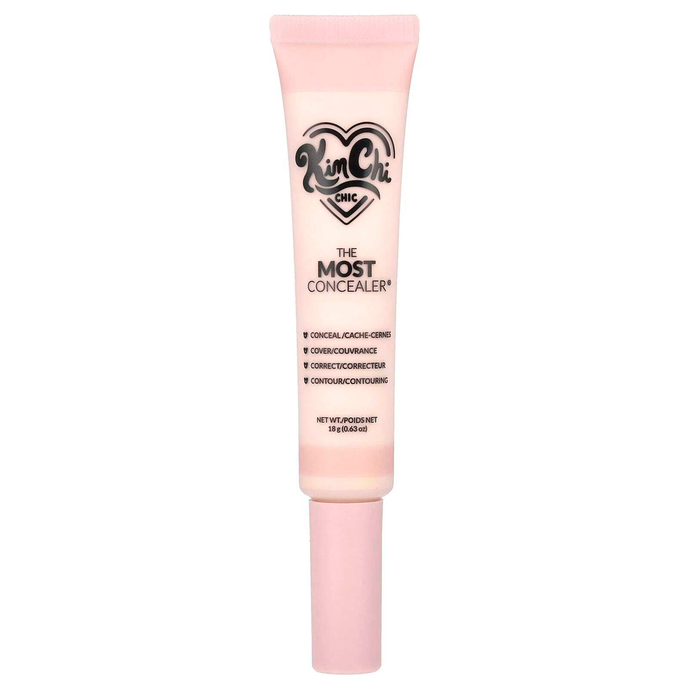 KimChi Chic Beauty, The Most Concealer®, 02 персикового цвета, 18 г (0,63 унции)