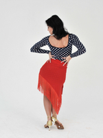 Боди для танцев с принтом