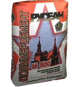 Полимерцемент Русеан М-600 белый 29 кг