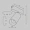 Трековый светильник Фокус / Focus Led Radity 3000K 12Вт 36° Technical tr103-1-12w3k-m-w