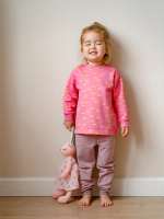 Свитшот прямой Mjölk Солнышки розовые