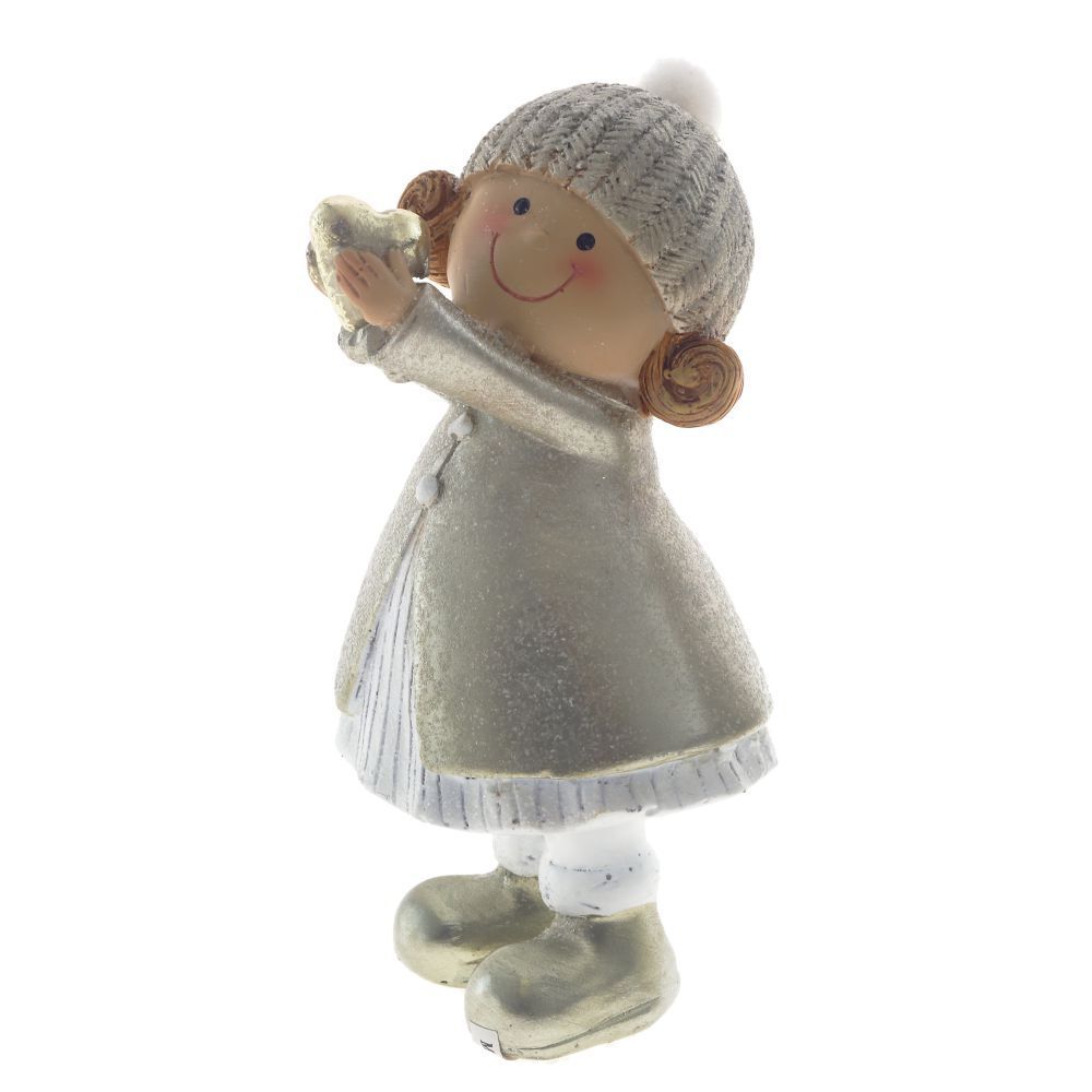 GAEM Фигурка декоративная "Девочка", L7 W5 H12 см, 2в.