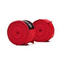 Бинт боксерский эластичный TORRES, PRL62018R, дл. 2,5 м, шир. 5 см, 1 пара, красный