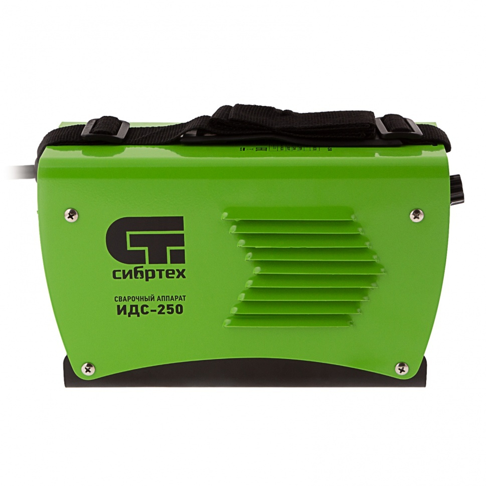 Аппарат инверторный дуговой сварки ИДС-250, 250 А, ПВ 80%, диаметр электрода 1.6-5 мм Сибртех