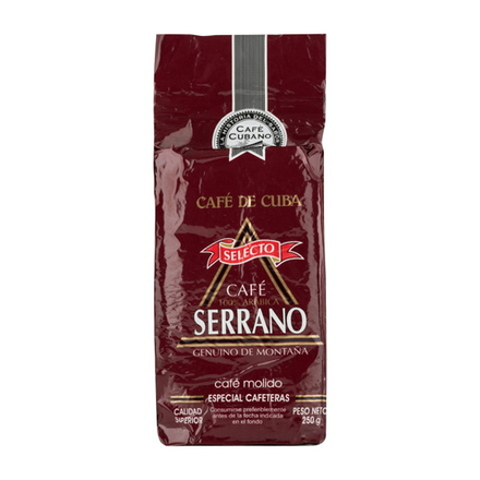 Кубинский Кофе Serrano молотый 250 гр.