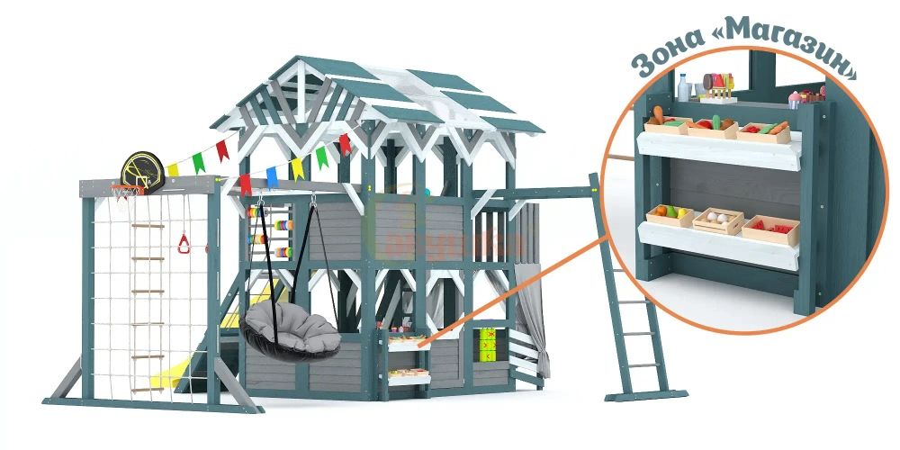 Детский игровой домик Савушка PlayHouse-3