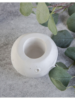 Статуэтка Ангел с цветами и кашпо Луна