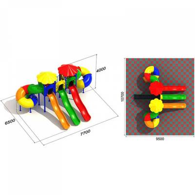 Детская игровая площадка «Тайный Оазис»
