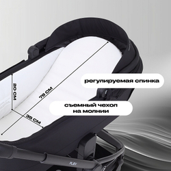 Детская коляска Rant Flex 3 в 1 RA077 Black