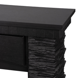 Каминокомплект: Очаг Electrolux EFP/P-4220LS, портал Porto 42/40/36 камень чер. шп. венге