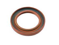 Сальник 64х95х10 а/м МАЗ дв. ЯМЗ-236,238,7511,240 и др. коленчатого вала передний(красный с пружиной/FPM) Резинотехника г. Балаково ( ОЕ Р.201-1005034-Б3 )