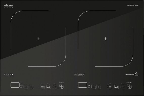 Настольная плитка CASO Pro Menu 3500