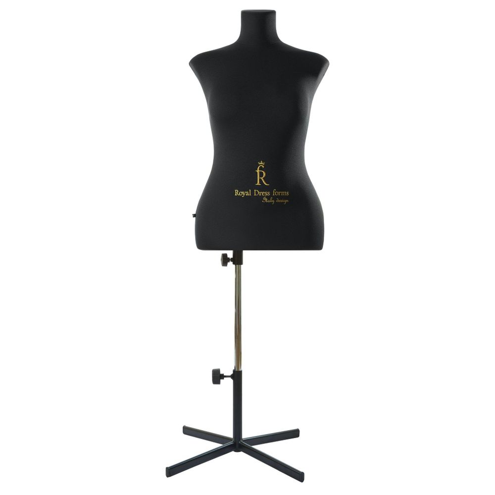 Манекен портновский Кристина, комплект Про, размер 46, цвет черный