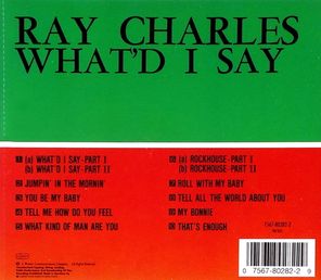 Ray Charles / What'd I Say (Mono)(CD)