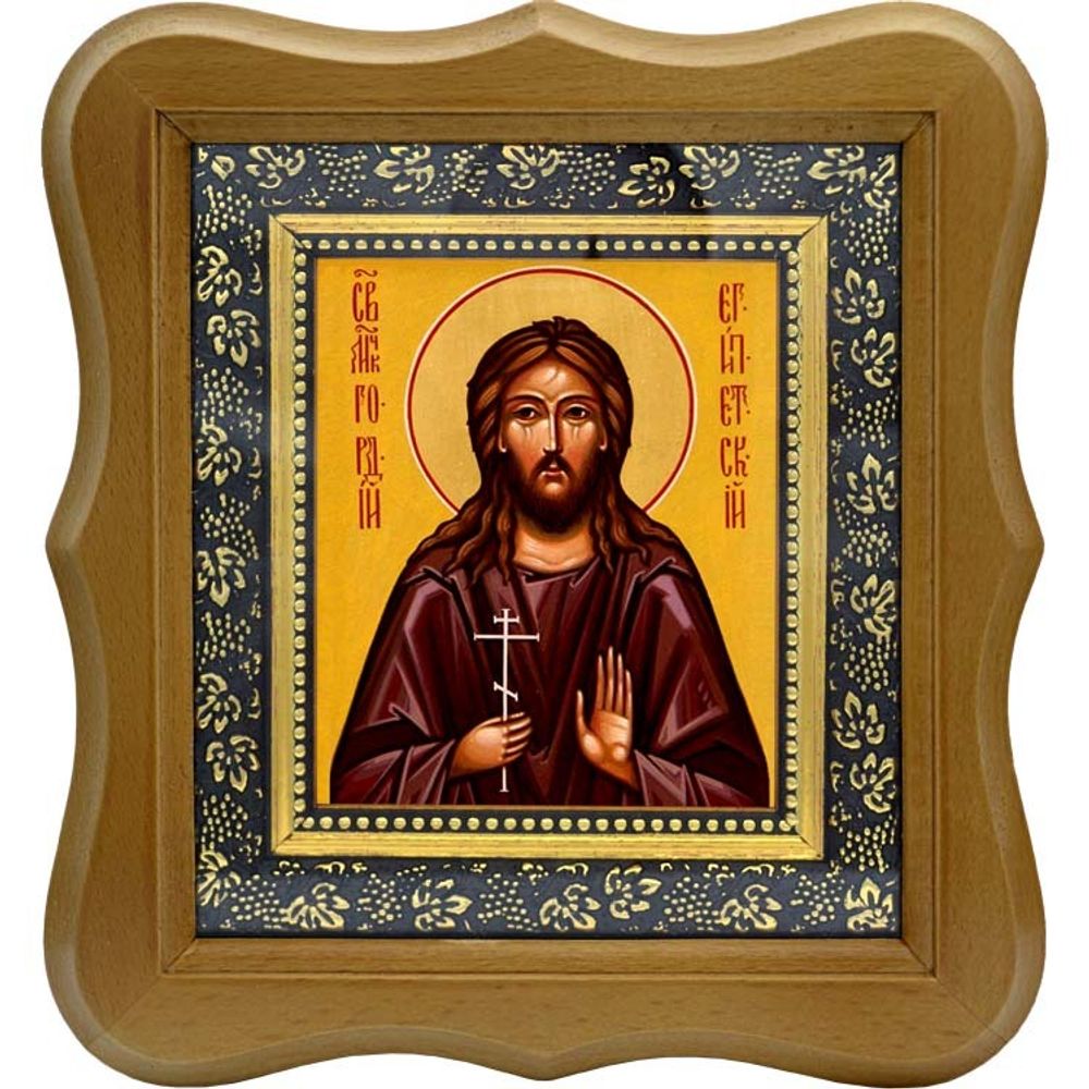 Горгий (Гордий) Египетский мученик. Икона на холсте.