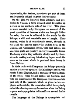 Travels in the Interior of Africa Ed. by H. Morley. | Mungo Park