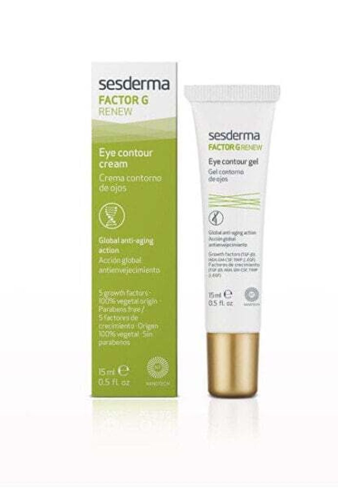 Sesderma Factor G Renew Eye Contour Cream Крем с пептидами и стволовыми клетками для кожи вокруг глаз