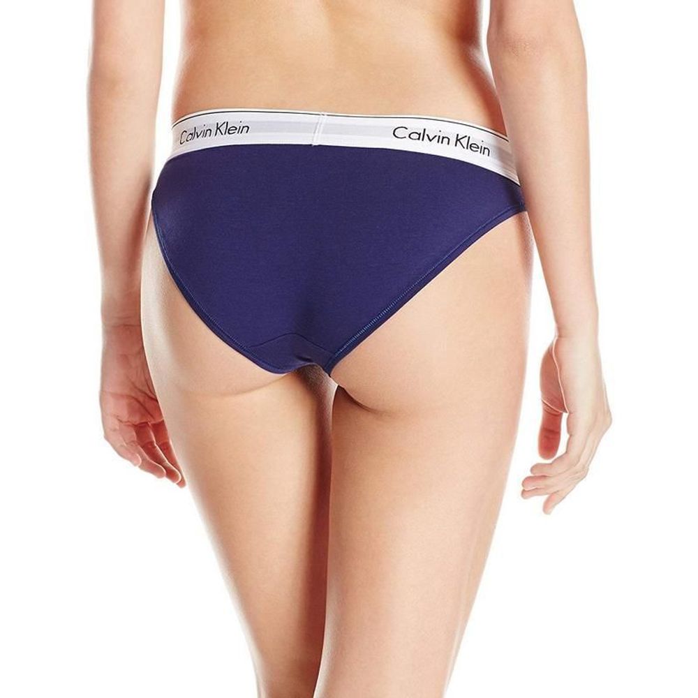 Женские слипы темно-синие Calvin Klein Women Navy Slip Т_394