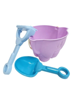 Набор для песка №7 "Африка" ведро+лопатка+грабли