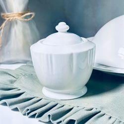 Lenardi 118-154 Сахарница 400 мл RESTO в под.уп.(х48)Фарфор