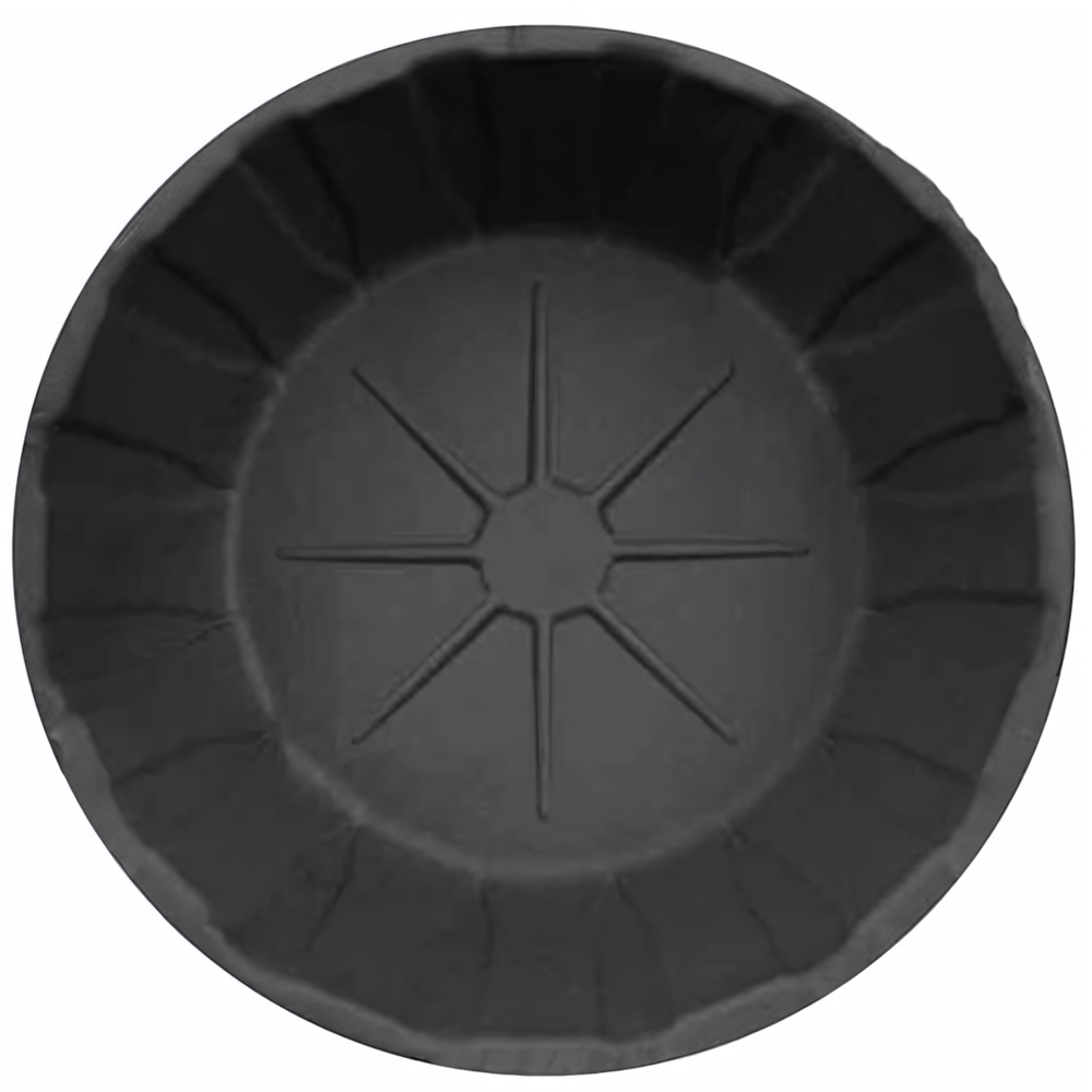 Пруд садовый (для дачи) пластиковый декоративный ЧЕРНЫЙ 480 л (1350*1350*450 мм)