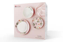 Обеденный набор 12 предметов на 4 персоны Maxwell & Williams Arcadia розовый