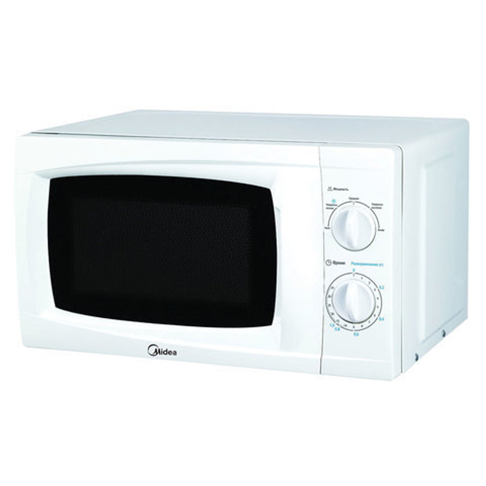 Микроволновая печь MIDEA MM720CKL-W объем 20 л, мощность 700 Вт, механическое управление