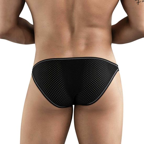 Мужские трусы слипы черные Clever ESENCIAL BRIEF SLIP 177011