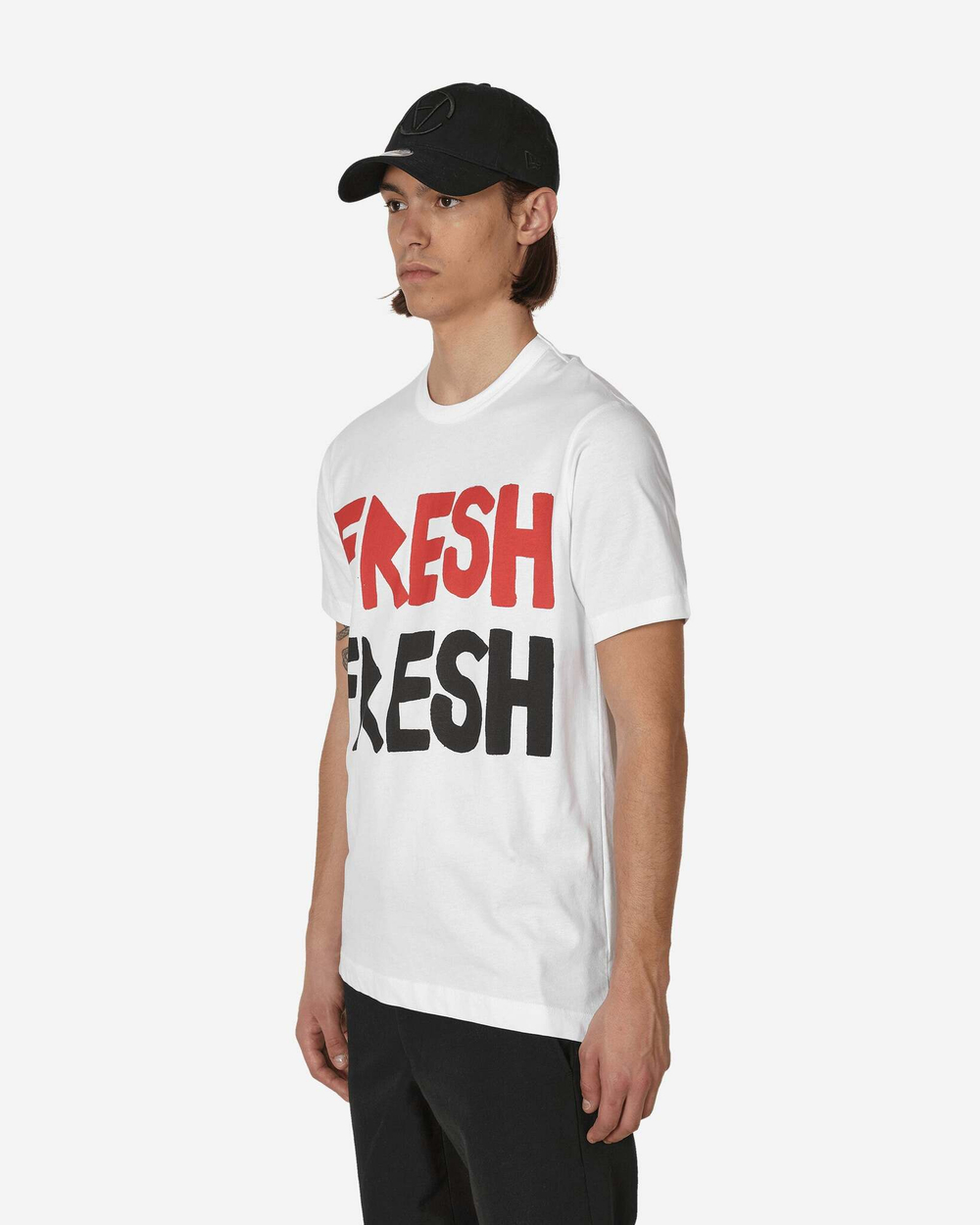 Comme Des Garçons Shirt Футболка Fresh Белая