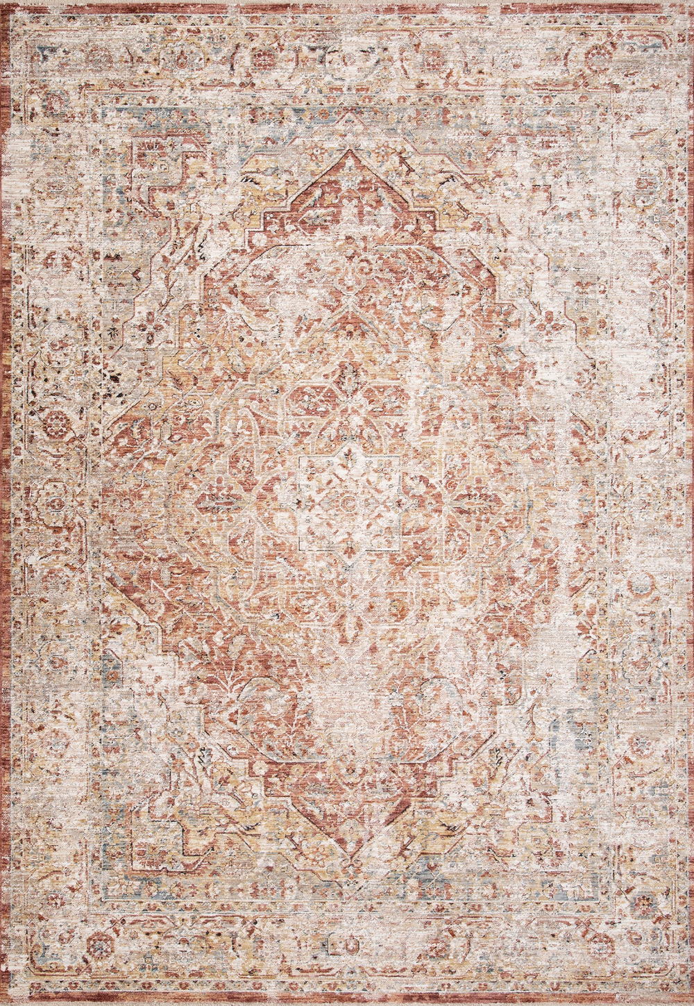 Ковер L0216E - SOMON - Прямоугольник - коллекция SHANTI размер 150*80 см
