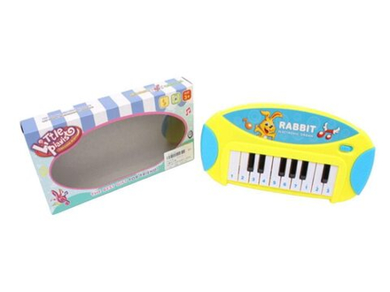 Пианино 23*11см "Кролик" батарейки 2*АА не в компл