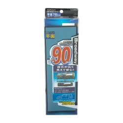 Зеркало внутрисалонное прямое BW-834 blue 290х90 мм KING BW-834 blue