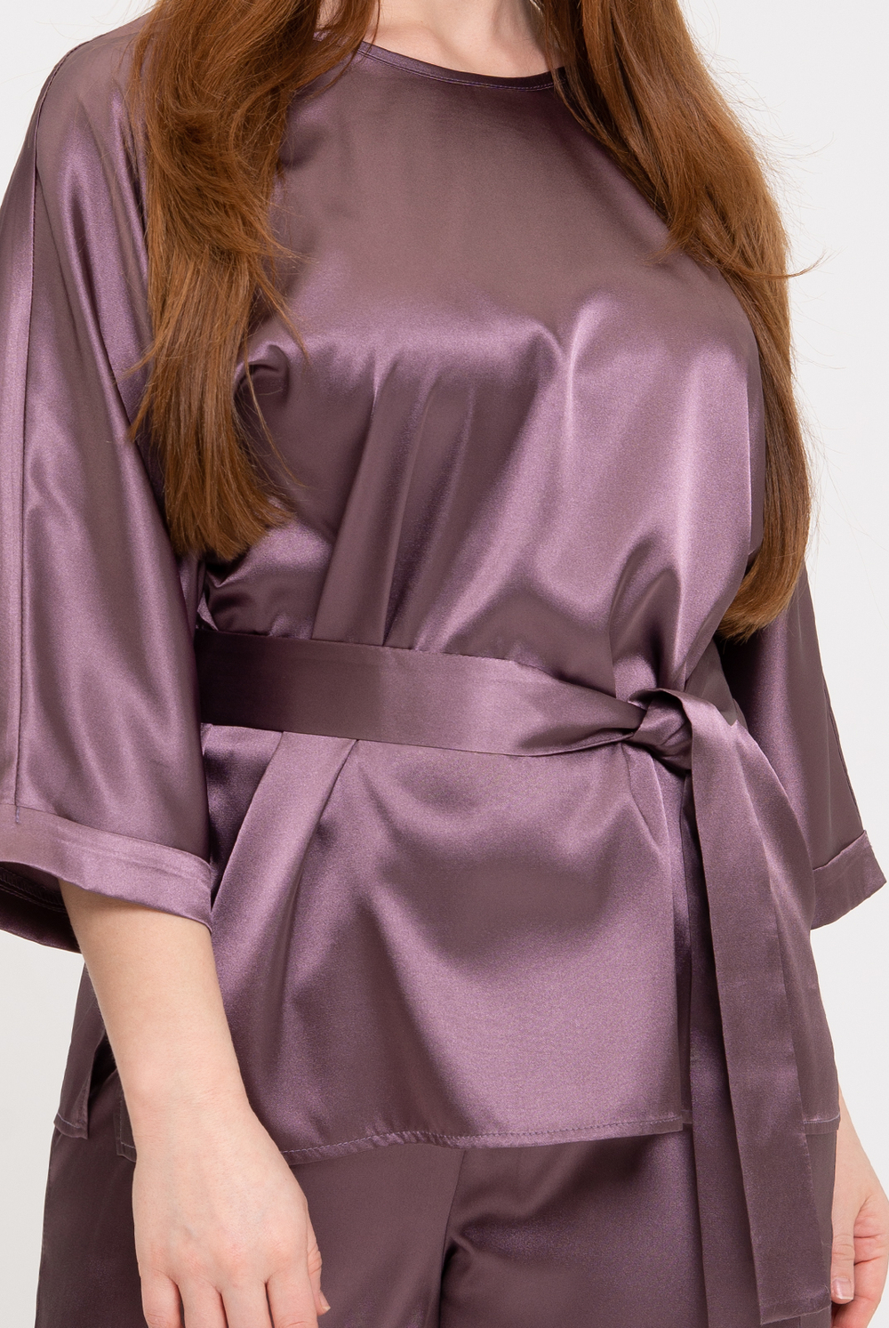 Туника 4728За, коричневый #270Кор204728За