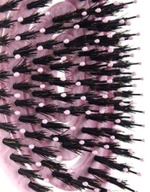 [Solomeya] Подвижная био-расческа для волос c натуральной щетиной Сиреневая Detangling Bio Hair Brush With Natural Boar Bristle Lilac, 1шт