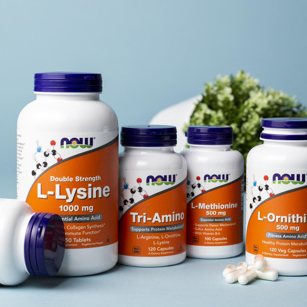 NOW Foods, Tri-Amino, 120 капсул