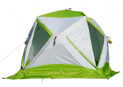 Утепленная зимняя палатка Лотос куб 3 Классик Термо