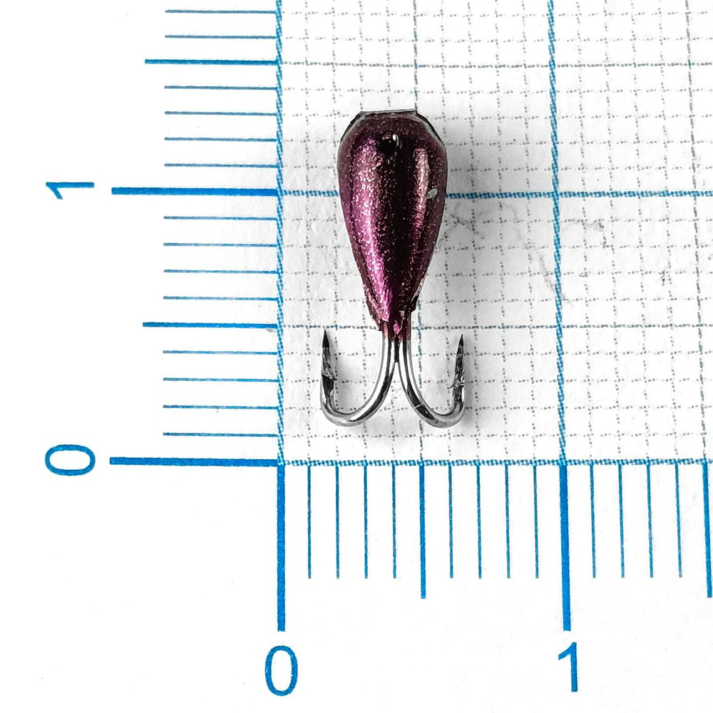 Мормышка "Коза" литая, крашеная (20шт/уп)