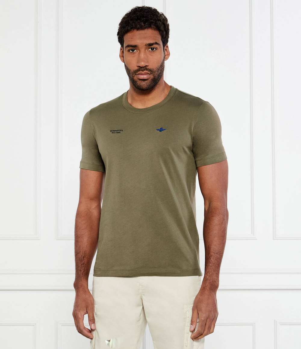 Футболка Aeronautica Militare - хаки(TS2429J634)