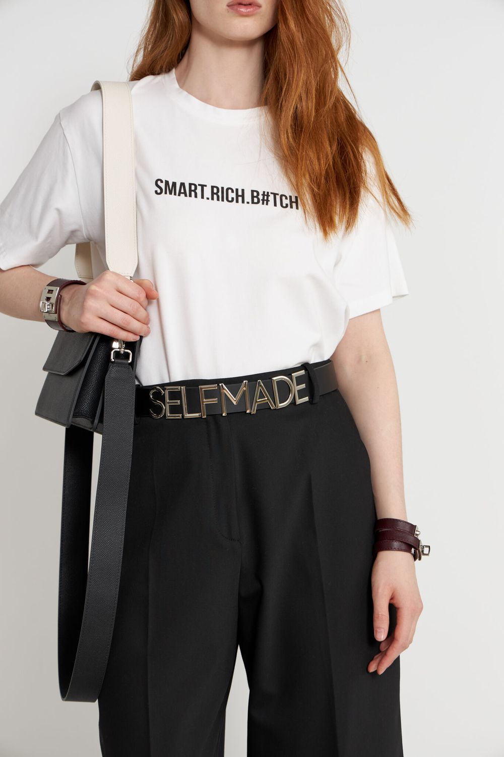 ШИРОКИЙ РЕМЕНЬ НА КОБУРНЫХ КНОПКАХ SELFMADE BLACK