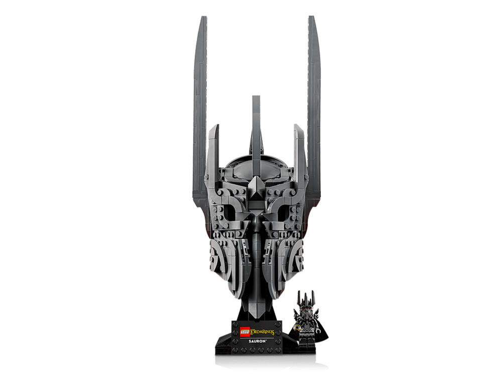 Конструктор Лего Айконс Властелин колец: Шлем Саурона 11373 | LEGO Icons The Lord of the Rings: Sauron's 538 деталей 18+