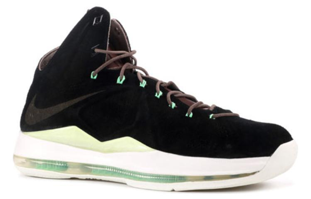 Кроссовки Nike Lebron 10 Ext Black Suede