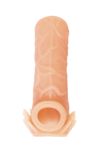 Насадка Kokos с дополнительной стимуляцией телесная 14 см