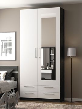 Шкаф ИЛИЯ-3 с зеркалом правый