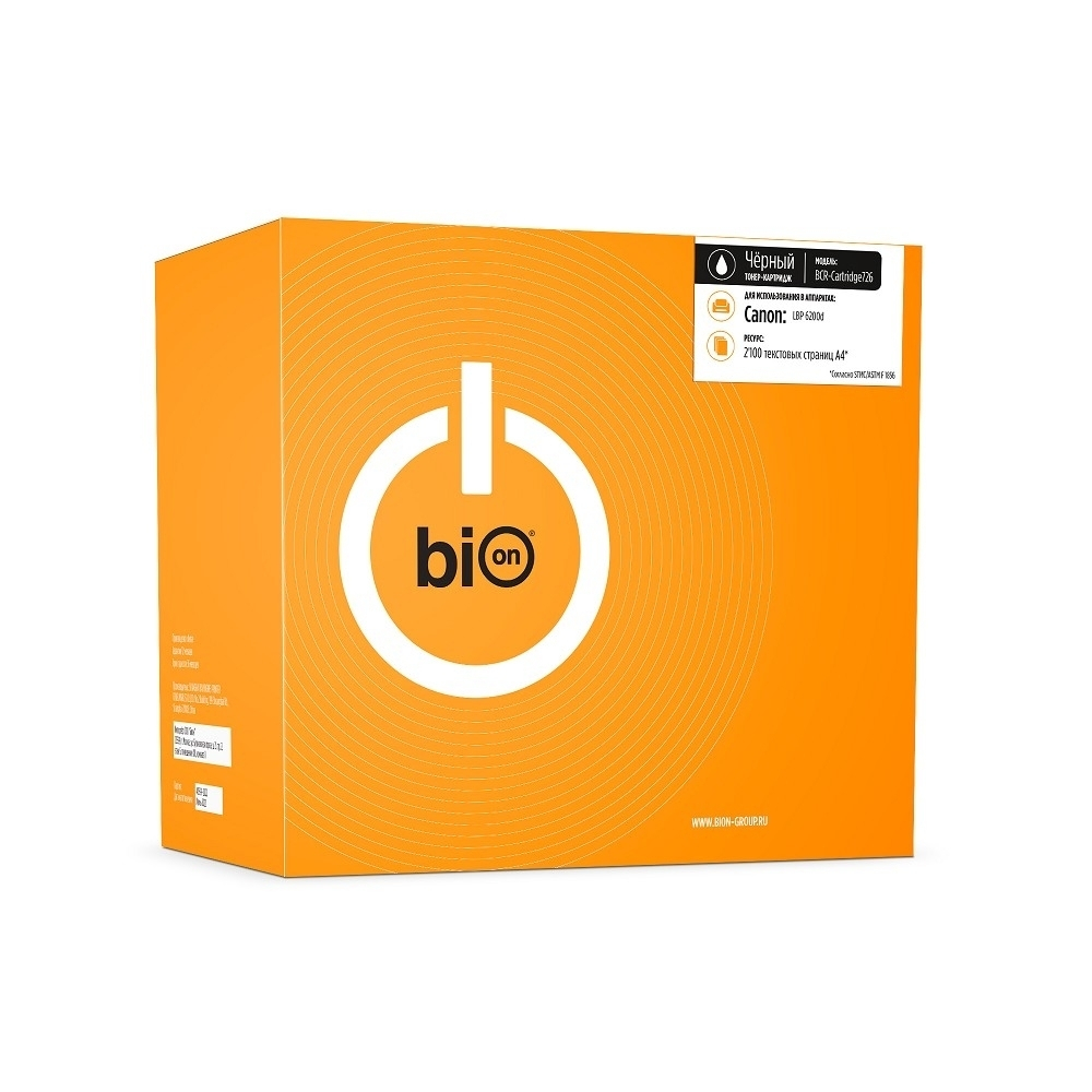 Bion Cartridge BCR-726 Картридж для Canon (LBP 6200d ) (2 100 .стр) , с чипом