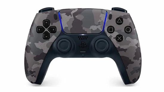 Беспроводной контроллер DualSense для Sony PlayStation 5 PS5 Серый камуфляж