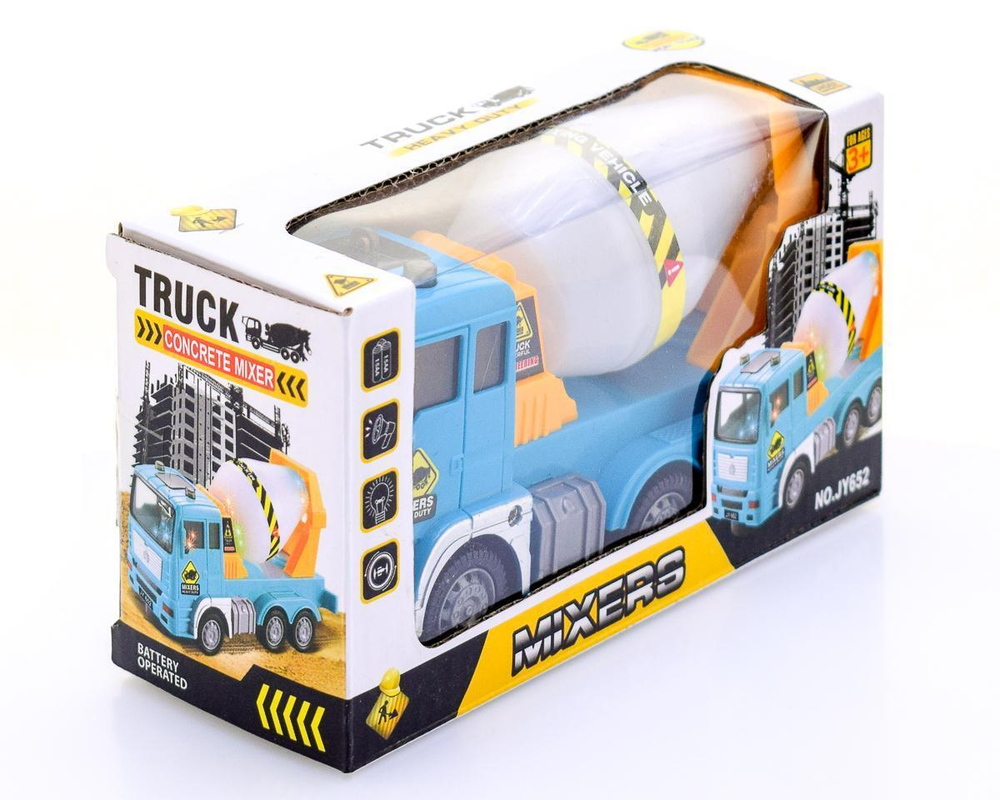 Машина на бат., коробка JY652